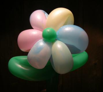 Tie Dyed Flower